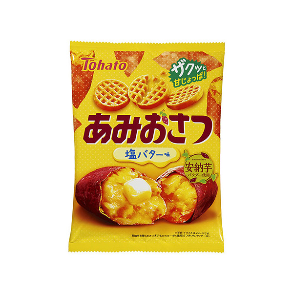 あみおさつ　＜塩バター味＞（東ハト）2026年8月24日発売