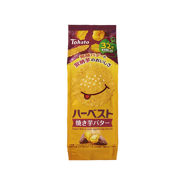 ハーベスト　＜焼き芋バター＞（東ハト）2026年8月24日発売