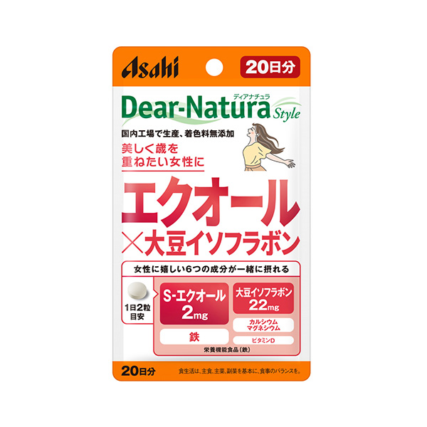 ディアナチュラスタイル　＜エクオール×大豆イソフラボン20日分＞（アサヒグル&hellip;