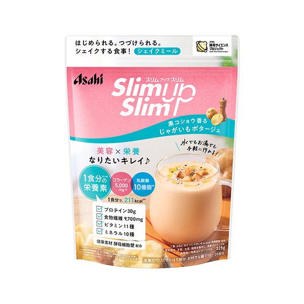スリムアップスリム　シェイクミール　＜じゃがいもポタージュ＞（アサヒグループ&hellip;
