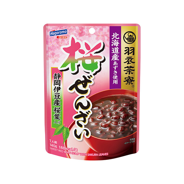 羽衣茶寮　＜桜ぜんざい＞（はごろもフーズ）2026年8月17日発売