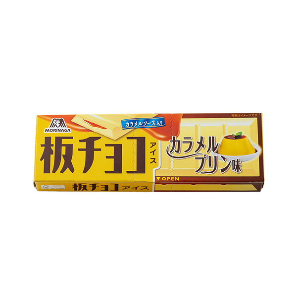 板チョコアイス　＜カラメルプリン味＞（森永製菓）2026年8月18日発売