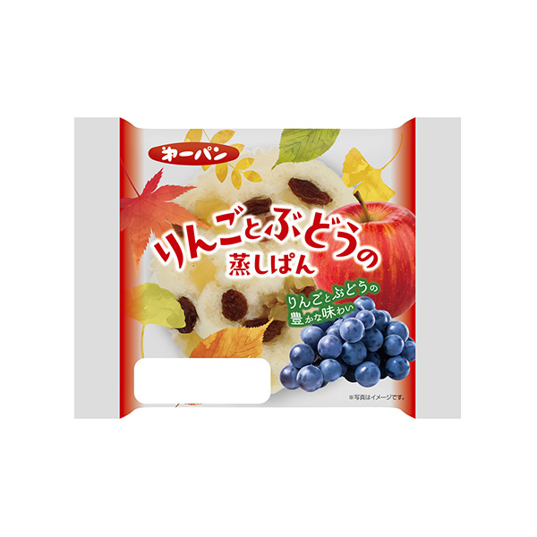 りんごとぶどうの蒸しぱん（第一屋製パン）2026年10月1日発売