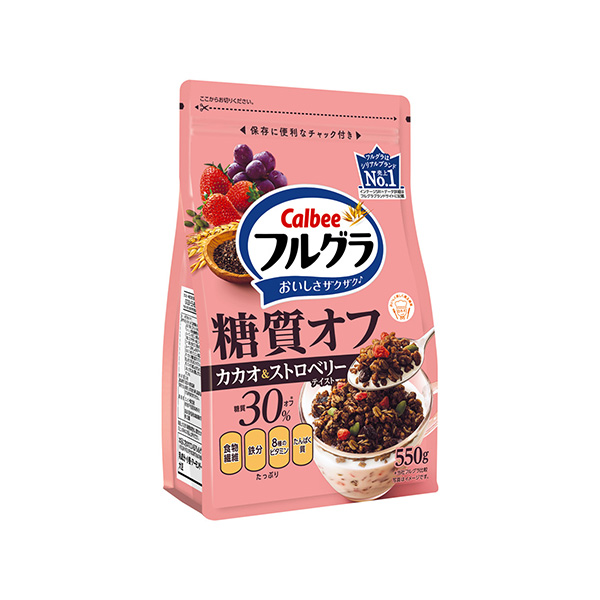 フルグラ糖質オフ＜カカオ&ストロベリーテイスト＞（カルビー）2026&hellip;