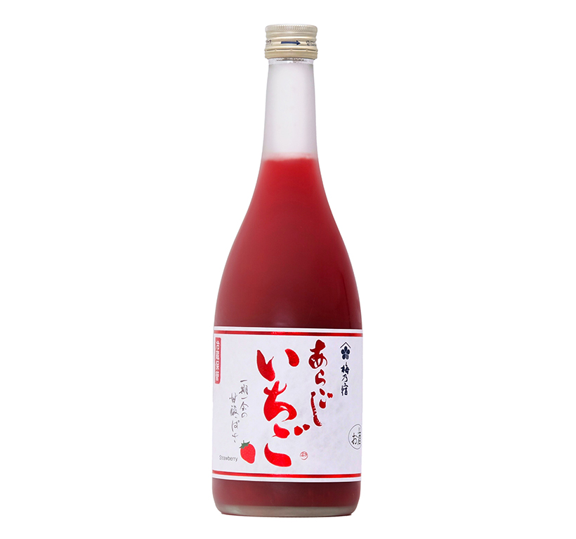 梅乃宿酒造、シリーズ20周年記念　限定「梅乃宿あらごしいちご」発売