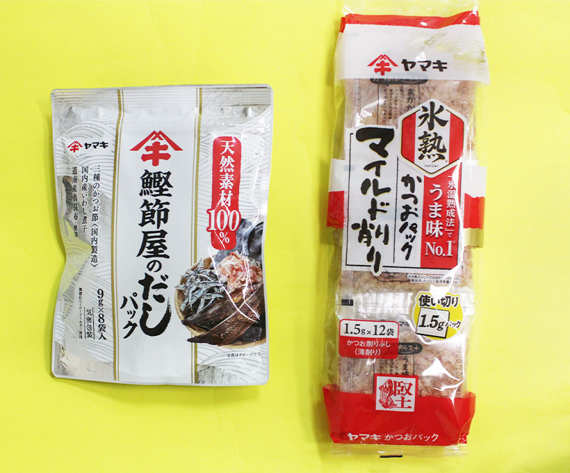 東北乾物・乾麺特集：ヤマキ　鰹節食べてタンパク質