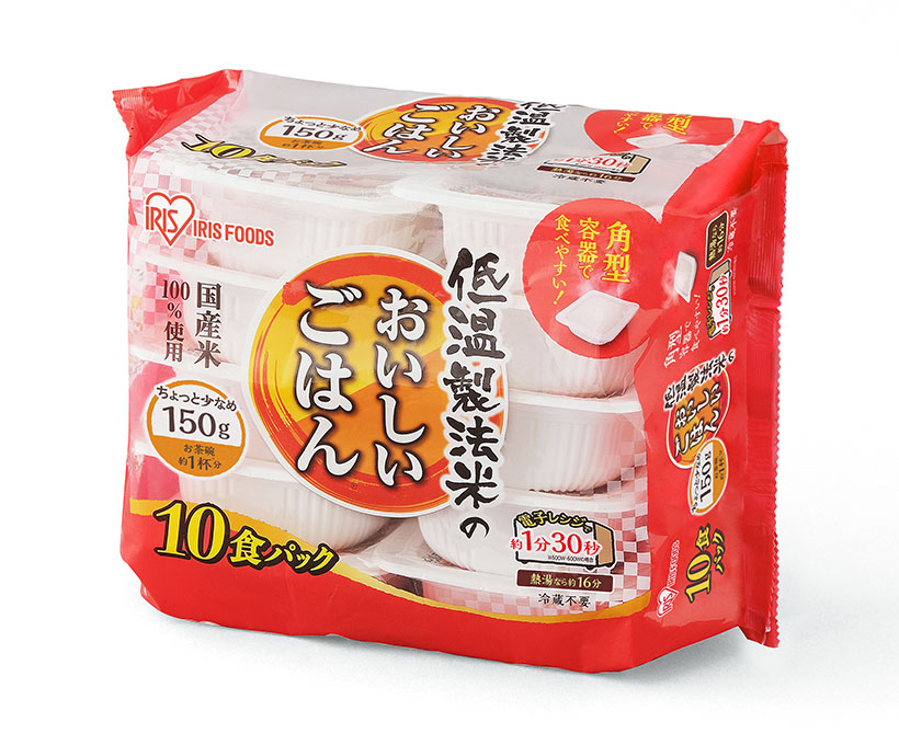 包装米飯特集：アイリスオーヤマ　一部値下げなど生活者応援