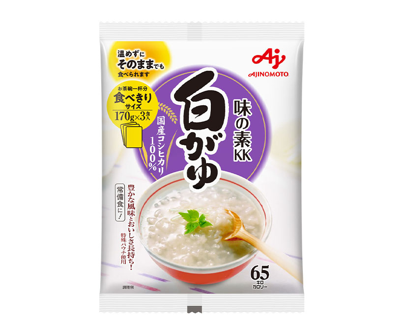 包装米飯特集：味の素　「味の素KKおかゆ」七草提案で日常化推進