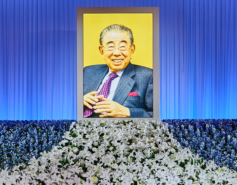 故・鈴木敏文氏（セブン＆アイ・ホールディングス名誉顧問）お別れの会