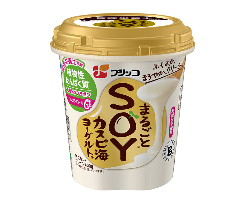 ヨーグルト・乳酸菌飲料特集：フジッコ　「まるごとSOYカスピ海」レシピ提案強&hellip;