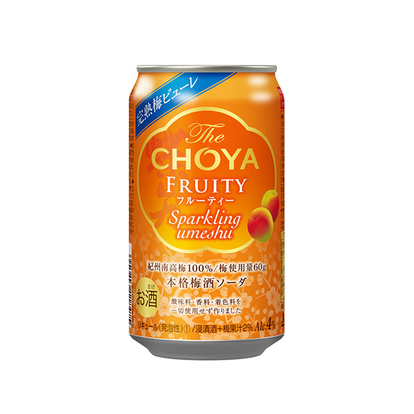 The　CHOYA　＜フルーティー　ソーダ缶＞（チョーヤ梅酒）2026年9月&hellip;