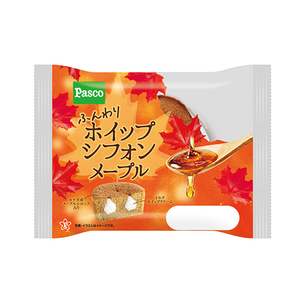 ふんわりホイップシフォン＜メープル＞（敷島製パン）2026年9月1日発売