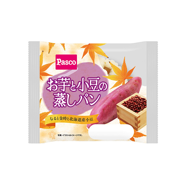 お芋と小豆の蒸しパン（敷島製パン）2026年9月1日発売