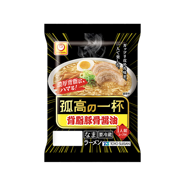 マルちゃん　孤高の一杯　＜背脂豚骨醤油ラーメン＞（東洋水産）2026年9月1&hellip;