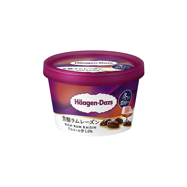 ハーゲンダッツ　ミニカップ　＜芳醇ラムレーズン＞　（期間限定）（ハーゲンダッ&hellip;