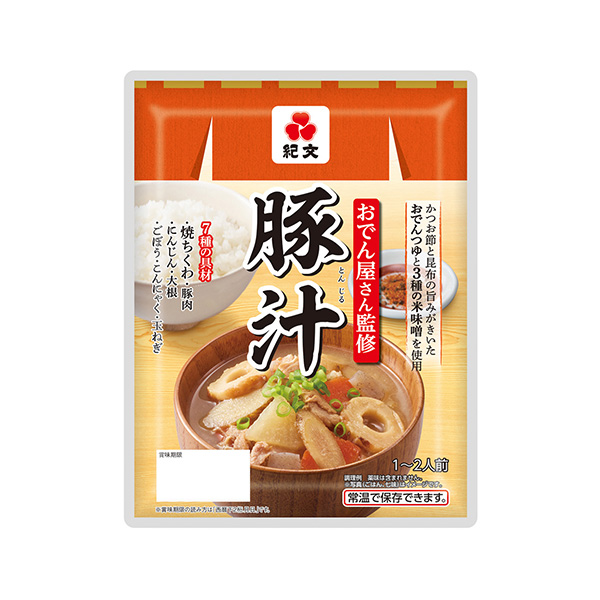 おでん屋さん監修＜豚汁＞（紀文食品）2026年9月7日発売