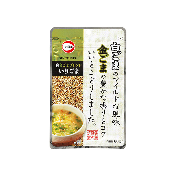 白金ブレンド＜いりごま＞（カタギ食品）2026年9月1日発売