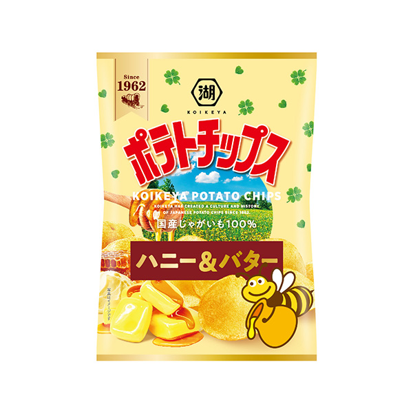 ポテトチップス＜ハニー&バター＞（湖池屋）2026年9月7日発売