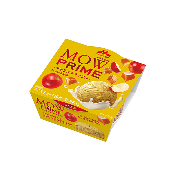 MOW　PRIME（モウ　プライム）　＜キャラメルアップル＞（森永乳業）20&hellip;
