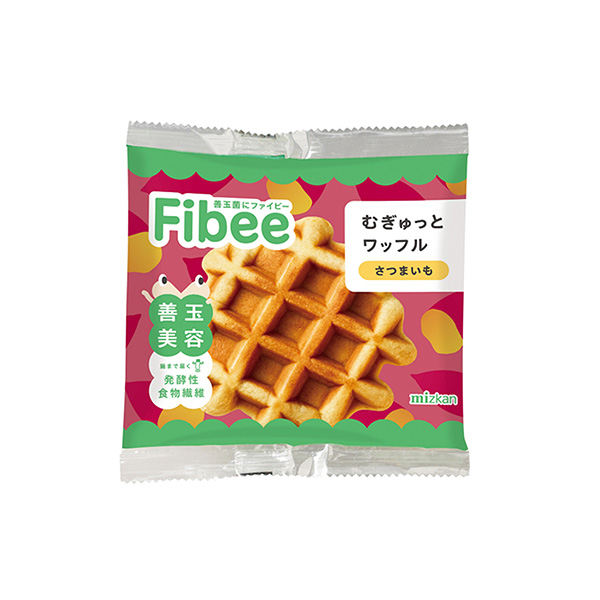 Fibeeむぎゅっとワッフル＜さつまいも＞（Mizkan）2026年9月24&hellip;