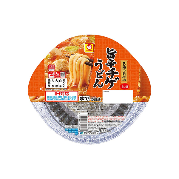 マルちゃん　5種の具材入　旨辛チゲうどん（東洋水産）2026年10月1日発売