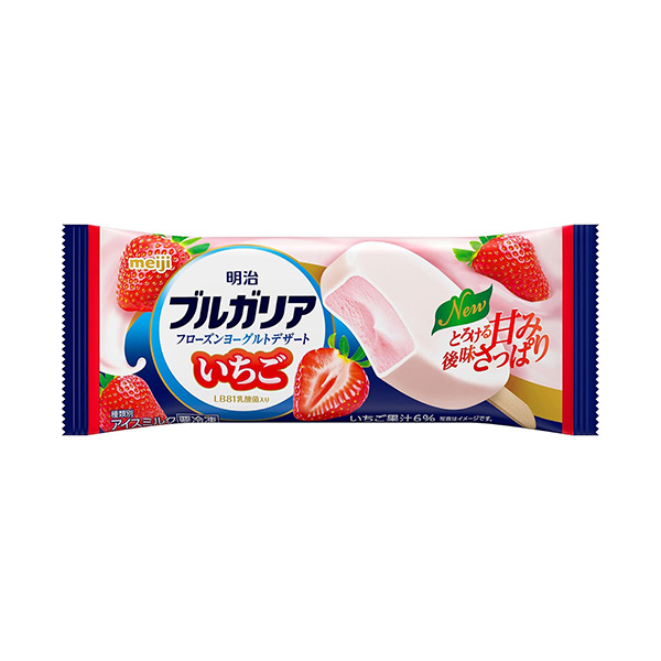 明治　ブルガリア　フローズンヨーグルトデザート＜いちご＞（明治）2026年9&hellip;