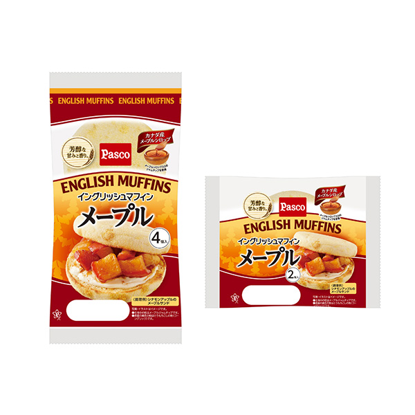 イングリッシュマフィン＜メープル＞（敷島製パン）2026年10月1日発売