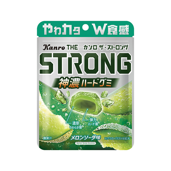 カンロ　ザ・ストロンググミ＜メロンソーダ＞（カンロ）2026年9月29日発売