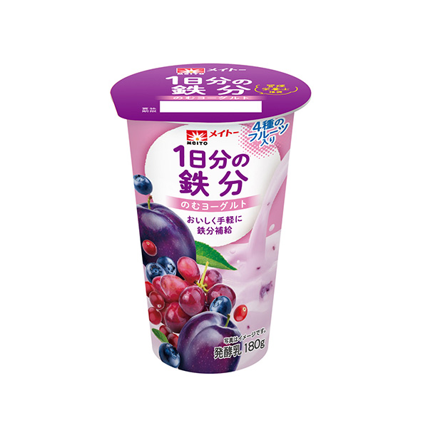 ＜1⽇分の鉄分＞のむヨーグルト（協同乳業）2026年10月5日発売