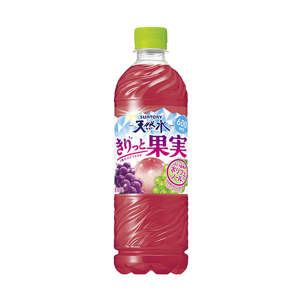 サントリー天然水　きりっと果実＜2種のぶどう＆もも＞（サントリービバレッジ＆&hellip;