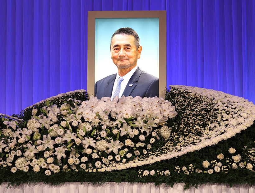 故・筒井潤氏（日仏商事前代表取締役社長）お別れの会