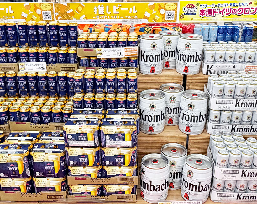 イオン、減税機にPB・直輸入ビール拡販　構成比30％目指す