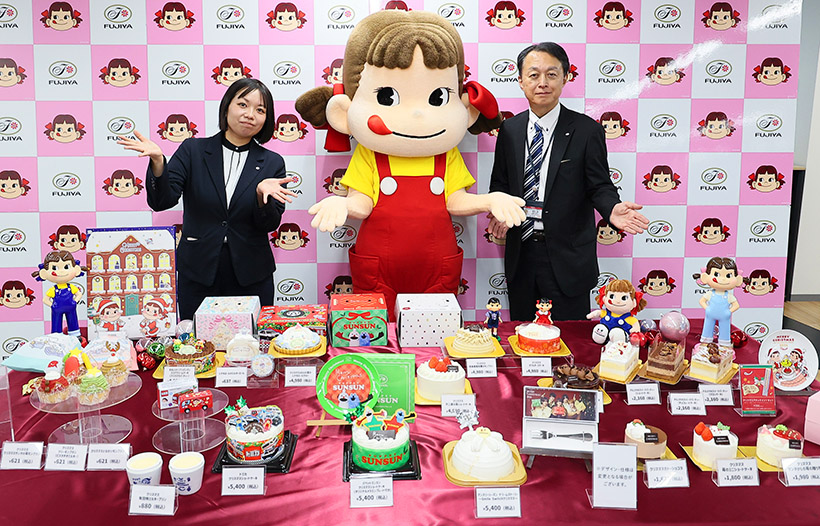 不二家洋菓子店、ゴールデンクリスマス提案　4日間楽しめる商品展開