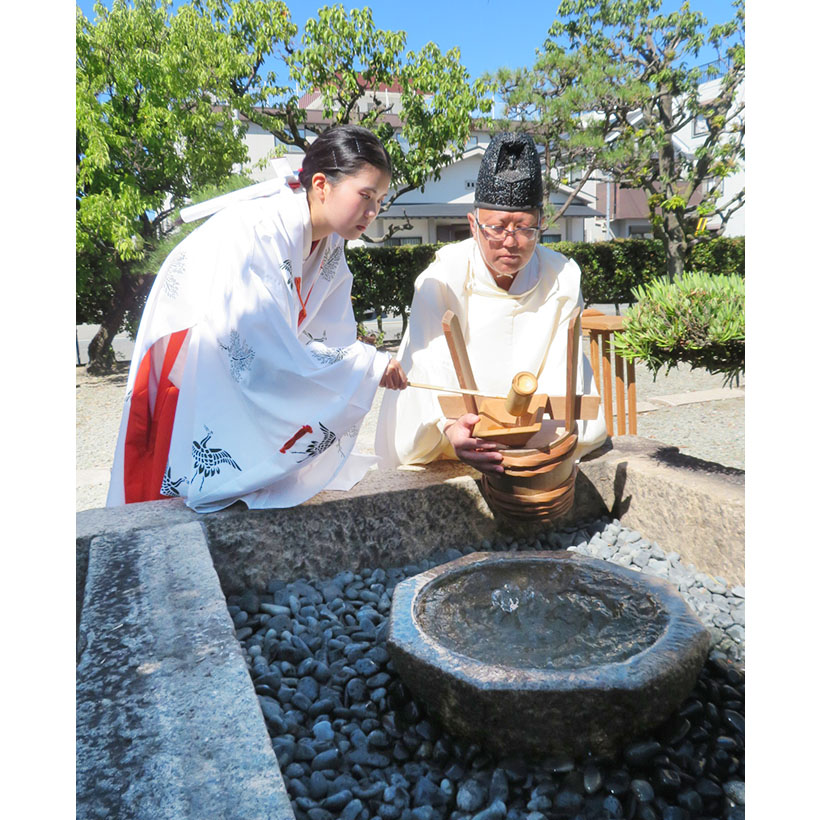 にしのみや「宮水」まつり開催　宮水への感謝と酒造り祈願