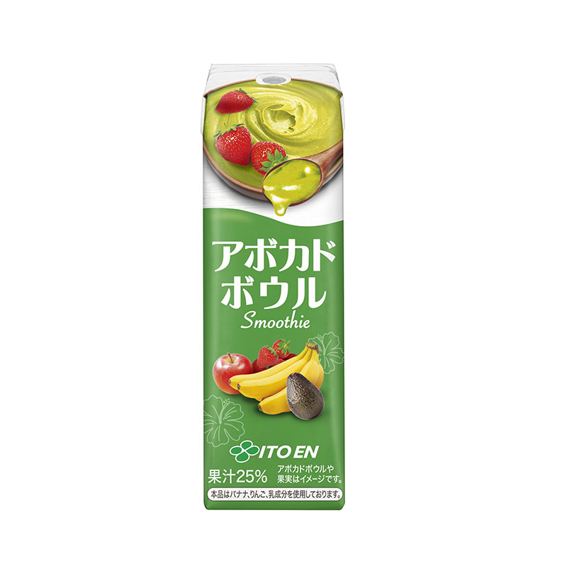 伊藤園、飲料化困難なアボカド採用　「アボカドボウル　Smoothie」発売