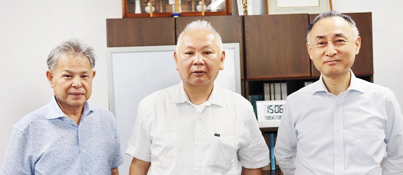静岡食産業特集：JF静岡漁連・高田氏、大川氏、鈴木氏　資源管理でサクラエビ漁&hellip;