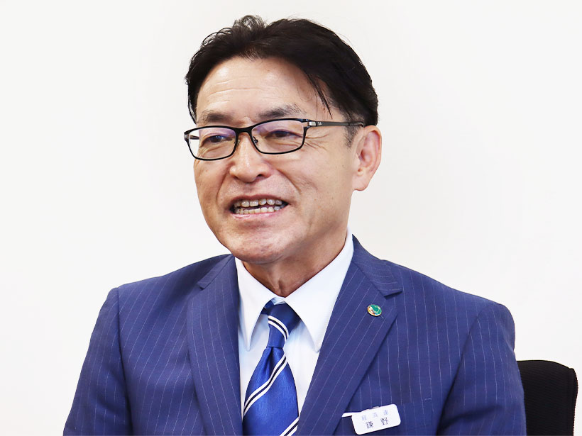 静岡食産業特集：JA静岡経済連・鎌野厚代表理事理事長　パッキングセンター設立