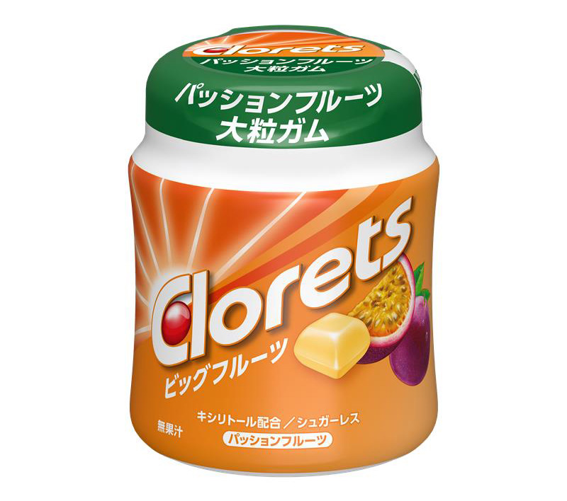 ガム・キャンデー特集：モンデリーズ・ジャパン　クロレッツ「ビッグフルーツ」拡&hellip;
