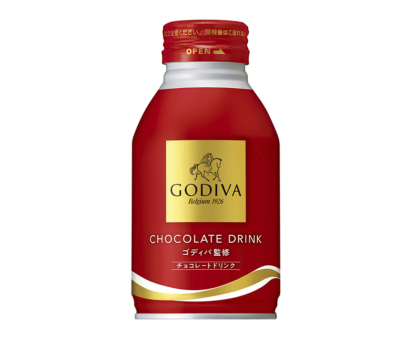 サントリービバレッジ＆フード、ゴディバ監修のチョコドリンク発売　自販機限定第&hellip;
