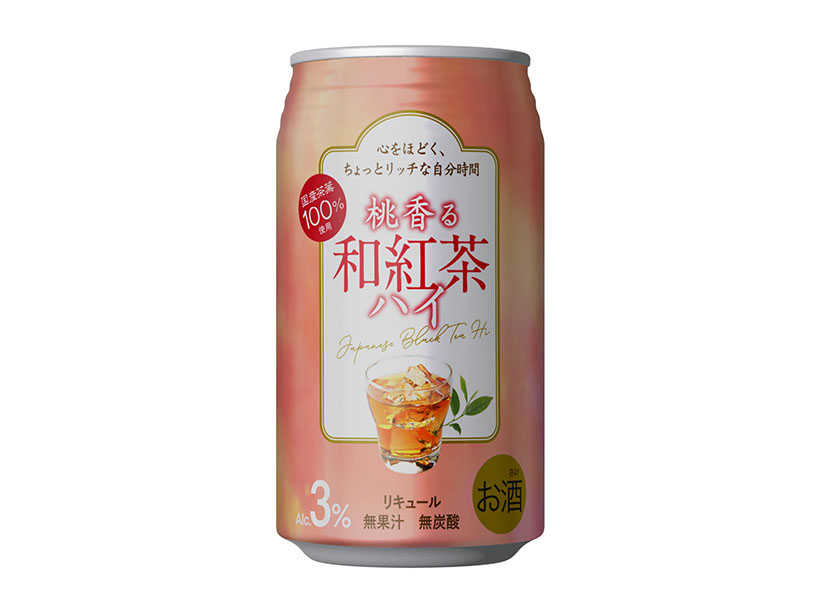 国分西日本、無炭酸チューハイ「桃香る和紅茶ハイ」拡販　桃山学院大生のアイデア&hellip;