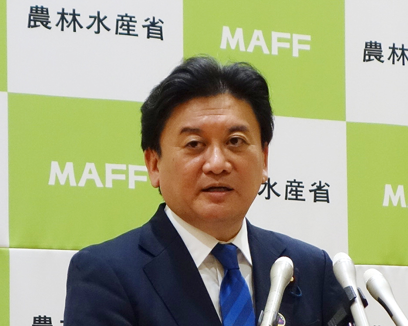 【速報】農水省、新大臣に武部新氏　「安全・安心、安定供給が柱」